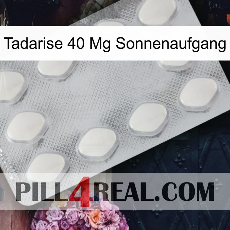 Tadarise 40 Mg Sunrise 16
